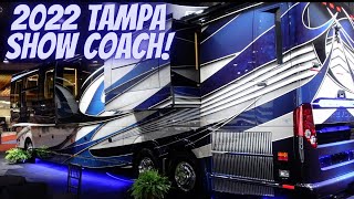 Tour of 29MIL 2022 Prevost Liberty Coach Tampa show coach [upl. by Saito34]