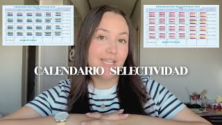 ¿CÓMO ORGANIZAR SELECTIVIDAD CALENDARIO DE ESTUDIO GRATIS para todas las comunidades [upl. by Yeliab]