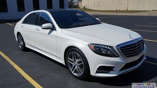 2014 MercedesBenz S550 W222 видео обзор Тест драйв 2014 Мерседес S550 Авто из США [upl. by Garbers997]