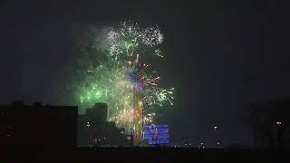 New Year’s Eve Fireworks in Dallas [upl. by Grimbal]