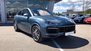 Porsche Cayenne E3 Turbo  Biscay Blue Metallic [upl. by Lezti]