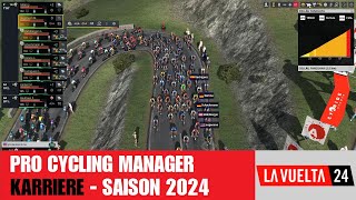 Pro Cycling Manager I Saison 2024 I 8Etappe Vuelta  Pogacar in Gefahr [upl. by Llertnom]