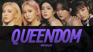 Red Velvet 레드벨벳 Queendom Lyrics Video  KPOPWorld Music [upl. by Franci]