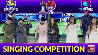 Singing Competition In Game Show Aisay Chalay Ga League Season 2  TickTockers Vs Champions [upl. by Haggi131]