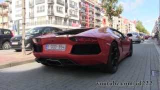 599 GTO SLR 722 Aventador 458 MP412C Gallardo  Revving sounds [upl. by Leen]