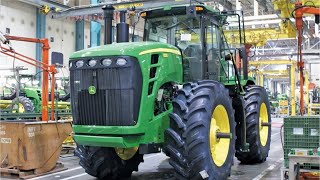 John Deere tractor Production tour Megafactories [upl. by Yebot]