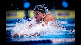 Emre Sakci  50m Breaststroke New World Record  2495 [upl. by Assirol615]