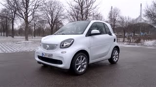 2015 smart fortwo coupe 10 passion StartUp and Full Vehicle Tour [upl. by Rossner202]