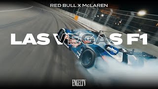 FPV Drone Chase on the Iconic Las Vegas F1 Track [upl. by Annaynek]