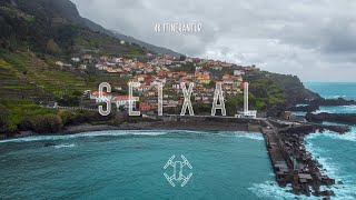 Madeira Portugal 4K Seixal Sand Beach Natural Pools Picturesque Town 2021 Madeira Island [upl. by Nala]