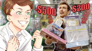 Buying 500 Anime Figures In Japanese Stores [upl. by Kifar]