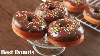 Best Donuts  Doughnuts Recipe By Chef Hafsa  Hafsas Kitchen [upl. by Malti]