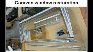 Caravan window restoration [upl. by Ennaehr]