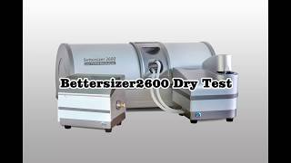 Bettersizer 2600 Lazer Partikül Boyutu Ölçüm Cihazı  Sıvı ve Kuru Test [upl. by Ike]