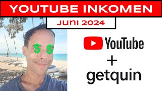 YouTube inkomen Juni 24 delen en investeren [upl. by Kliment763]