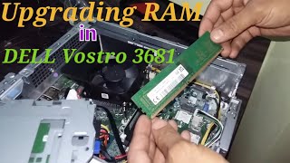 Upgrading RAM In Dell Vostro 3681  RAM Upgrade In PC  Mechanical Joshi [upl. by Eastlake]