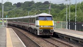 Trains at kirkstall forge 090624 [upl. by Ellehcal296]