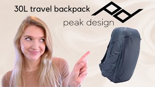 Peak Design 30L Travel Backpack  Our Review After 26000 Miles [upl. by Ainoz]