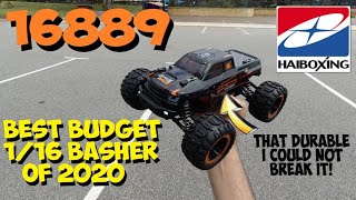 Upgraded Haiboxing 16889 BASH TEST  Best Budget 116 Basher of 2020 [upl. by Grier]