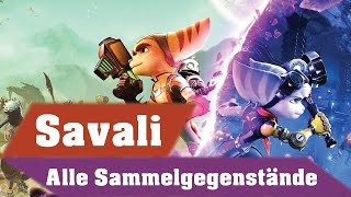 Ratchet amp Clank Rift Apart  Savali  Alle Sammelgegenstände Collectibles [upl. by Bergmann]