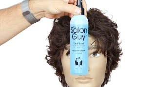 How to Use Sea Salt Spray for Hair  TheSalonGuy [upl. by Annoled]