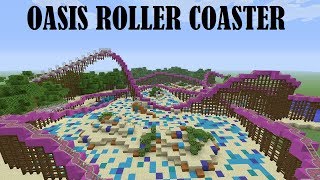 Oasis RMC Minecraft Roller Coaster [upl. by Cressler]