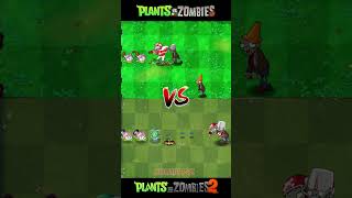 Pvz Vs Pvz 2  Cattails Sea Shroom Plant Team vs Team All Star Zombies shorts [upl. by Ahsenav]