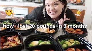 meal prep with me calorie deficit easy quick low calorie [upl. by Ellenij14]