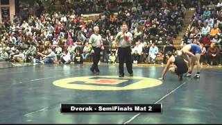 2012 Dvorak Wrestling Semifinals Mat 2 [upl. by Rasla459]