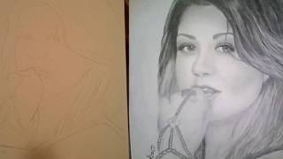 Drawing Kelly Clarkson [upl. by Erasmo]