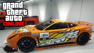 GTA 5  Massacro Racecar Customization Guide amp Driving Review GTA Online Christmas DLC [upl. by Ydoc]