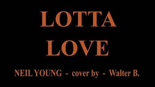 Lotta Love  Neil Young  cover by Walter B amp Friends [upl. by Arhas]