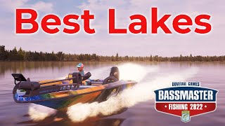 Best Lakes to Fish In Bassmaster Fishing 2022 [upl. by Samled]