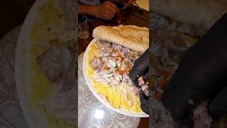 Jordanian Lamb Dish Mansaf [upl. by Llewkcor]