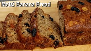 Moist Banana Bread Recipe [upl. by Aven355]