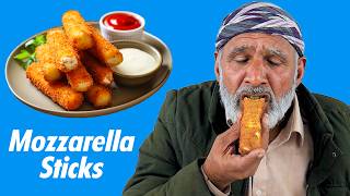 Tribal People Try Mozzarella Sticks For The First Time [upl. by Cleve]