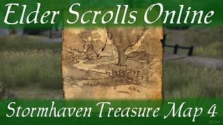 Stormhaven Treasure Map 4 Elder Scrolls Online ESO iv [upl. by Noli]