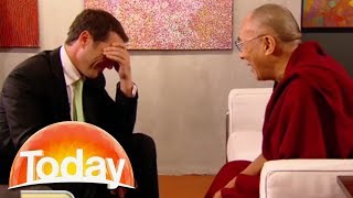 Karl tells the Dalai Lama a joke and it fails miserably [upl. by Richy556]