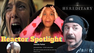 Reactor Spotlight Alanda Parker AlandaParker  Hereditary  Movie Reaction Subscriber Request [upl. by Nuahsyt]