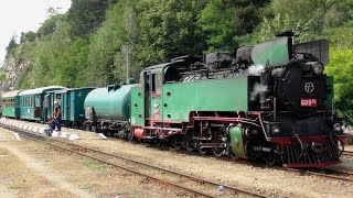 Rhodope Mountain Railway Part 1  forward facing and on train cameras [upl. by Sirenay]