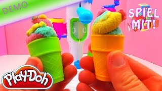 selbstgemachte KNETE in PlayDoh RiesenSOFTEISmaschine [upl. by Daphie121]