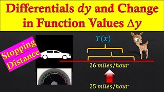 How to Apply Differentials  Stopping Distance [upl. by Berger]