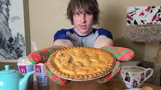 Apple Pie  McDonalds Apple Pie amp Apple Pie McFlurry Mukbang [upl. by Heilman]