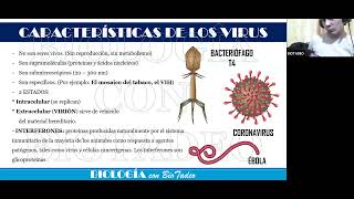 BIOLOGÍA CLASE 03  VIRUS Y CÉLULA PROCARIOTA GENIOS [upl. by Novat]