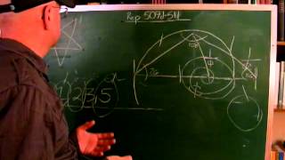 Rediscovery of Lost Pythagorean Sacred Geometry Platos Divided Line amp Pentagram Part 1 [upl. by Oidivo]