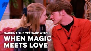 Sabrina The Teenage Witch  When Magic Meets Love S1 E17  Paramount [upl. by Ainolopa]