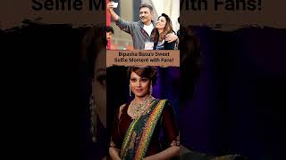 Bipasha Basus Sweet Selfie Moment with Fanstrending shortfeed viralvideo [upl. by Pich546]