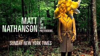 Matt Nathanson  Sunday New York Times AUDIO [upl. by Flip422]