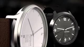 Mondaine Watch Helvetica No1 light and bold [upl. by Eatnuahs]