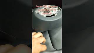 bmw f30 m sport steering wheel removal​automobile bmw repairsubscribe shorts [upl. by Akinirt]